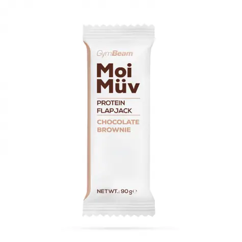 MoiMüv Protein Flapjack - GymBeam (čokoládové brownie, 90 g)