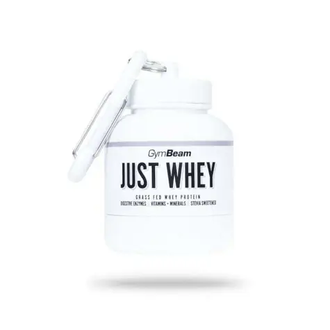 Lievik na proteín JW - GymBeam (biela)