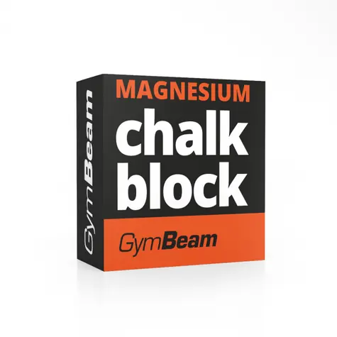 Krieda Magnesium Block - GymBeam (56 g, biela)