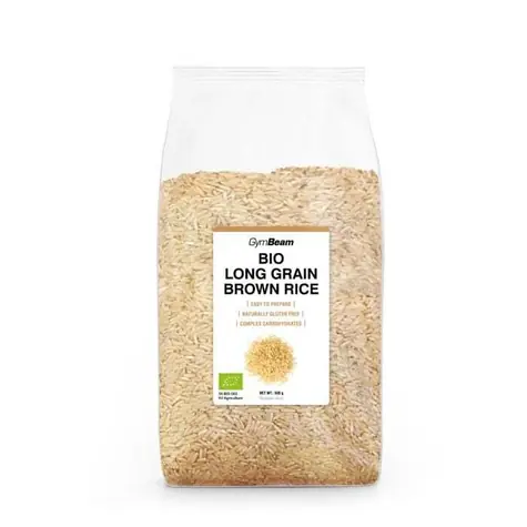 BIO Ryža dlhozrnná natural - GymBeam (500 g)