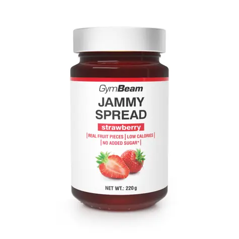 Jammy Spread - GymBeam (jahoda, 220 g)