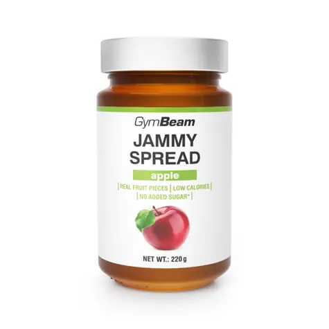 Jammy Spread - GymBeam (jablko, 220 g)