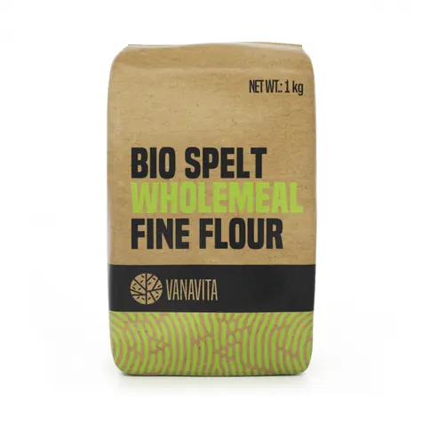 BIO Špaldová múka celozrnná hladká - VanaVita (1000 g)