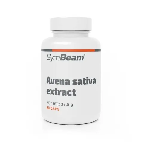 Ovos siaty (Avena sativa) extrakt 10:1 - GymBeam (60 kaps.)
