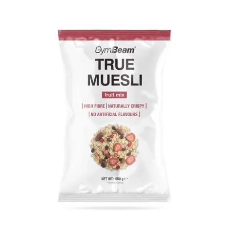 True Muesli - GymBeam (fruit mix, 500 g)