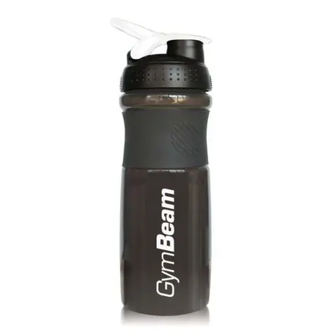 Šejker Ripple Black White 760 ml - GymBeam (760 ml, čierna)