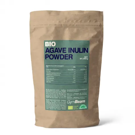 BIO Agáve inulín v prášku - GymBeam (250 g)