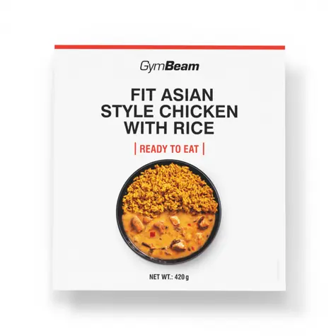 FIT Kurča s ryžou na ázijský spôsob Ready to eat - GymBeam (420 g)