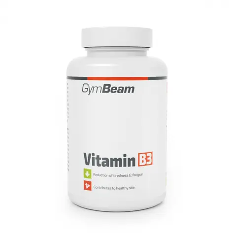 Vitamín B3 (niacín) - GymBeam (90 kaps.)