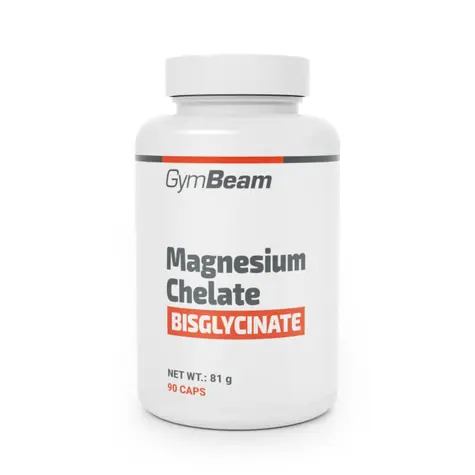 Magnézium chelát (bisglycinát) - GymBeam (90 kaps.)
