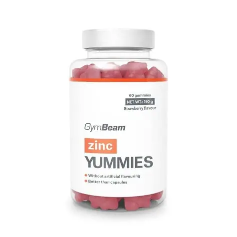 Zinok Yummies - GymBeam (60 kaps.)