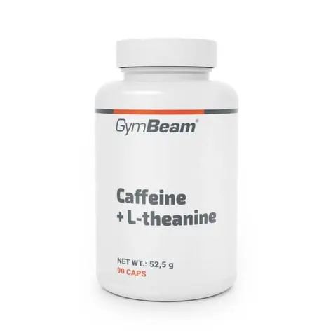 Kofeín+ L-theanín - GymBeam (90 kaps.)