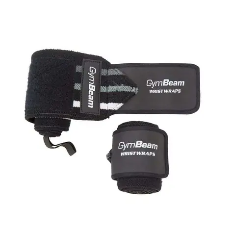 Bandáže na zápästie - GymBeam (čierna)