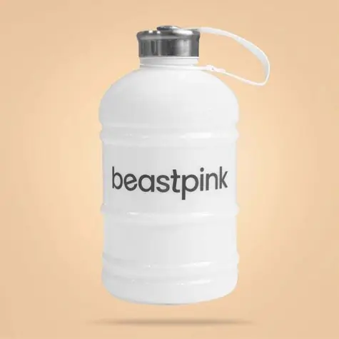 Fľaša Hydrator 1,89 l White - BeastPink (biela)