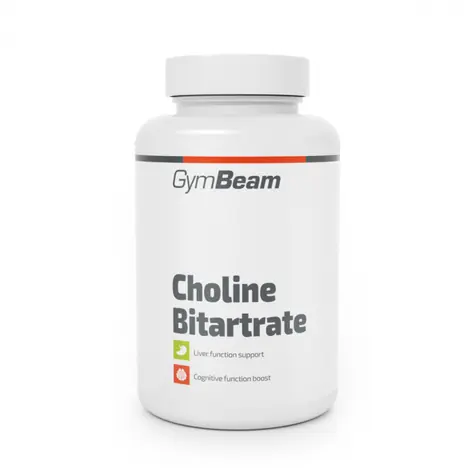Cholín Bitartrát - GymBeam (120 kaps.)