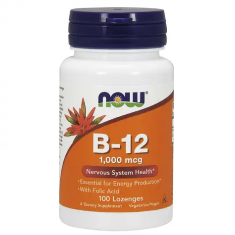Vitamín B12 1000 mcg - NOW Foods (100 tab.)