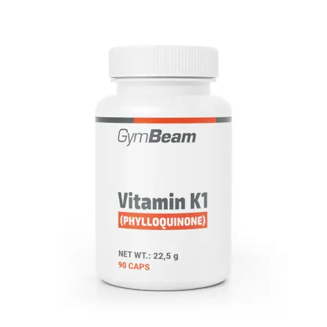 Vitamín K1 (fylochinón) - GymBeam (90 kaps.)