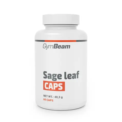 Listy šalvie - GymBeam (60 kaps.)