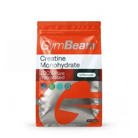 100% Mikronizovaný kreatín monohydrát - GymBeam (bez príchuti, 250 g)