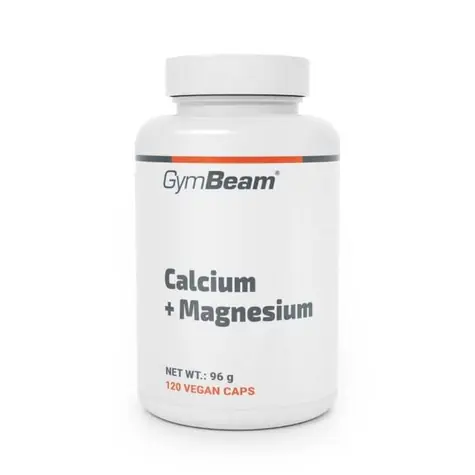 Vápnik + Horčík - GymBeam (120 kaps.)