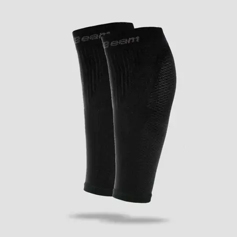 Kompresné návleky na lýtka Black - GymBeam (XL/XXL, čierna)