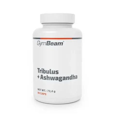Tribulus + Ashwagandha - GymBeam (90 kaps.)