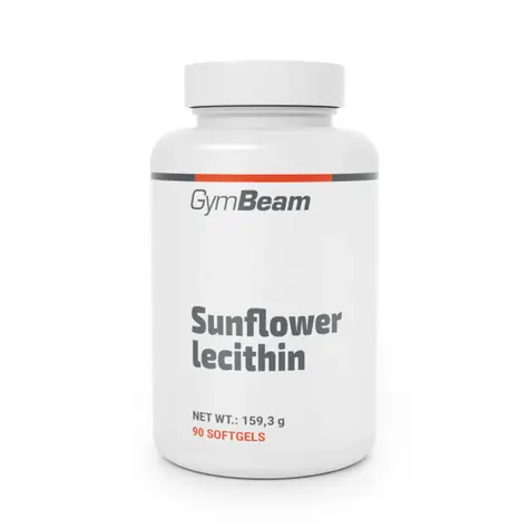 Slnečnicový lecitín - GymBeam (90 kaps.)