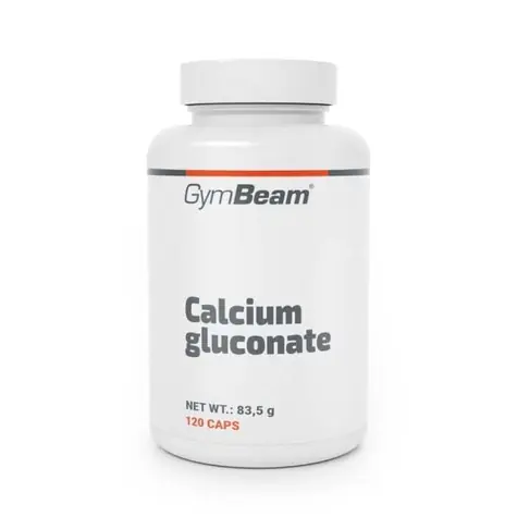 Vápnik glukonát - GymBeam (120 kaps.)