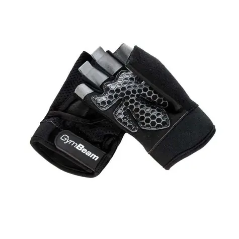Fitness rukavice Grip Black - GymBeam (XL, čierna)