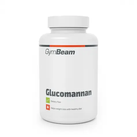 Glukomanánu - GymBeam (120 tab.)