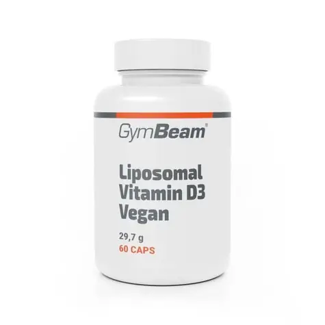 Lipozomálna Vitamín D3 Vegan Liposovit® - GymBeam (60 kaps.)