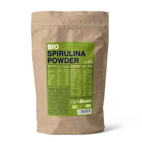 BIO Spirulina prášok - GymBeam (250 g)