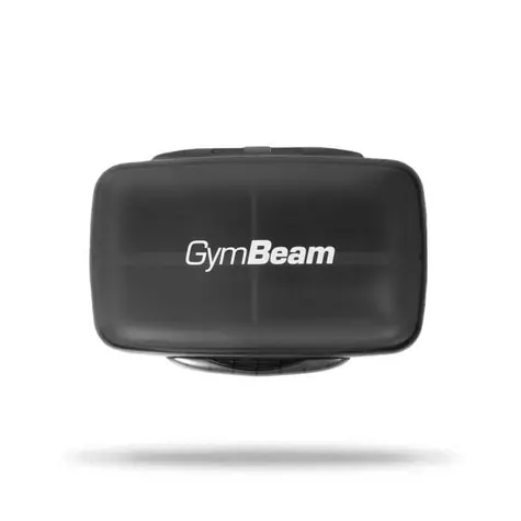 Ultimate Pillbox Black - GymBeam (čierna)