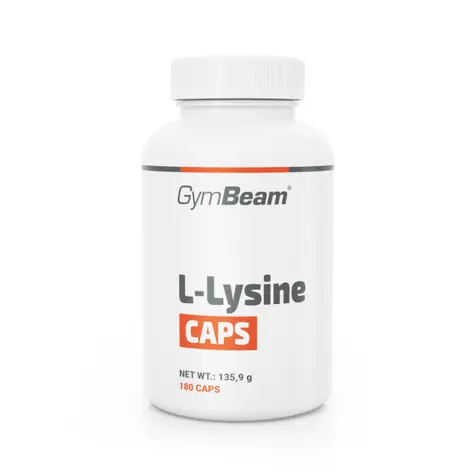 L-lyzín - GymBeam (180 kaps.)