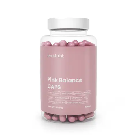 Pink Balance - GymBeam (90 kaps.)