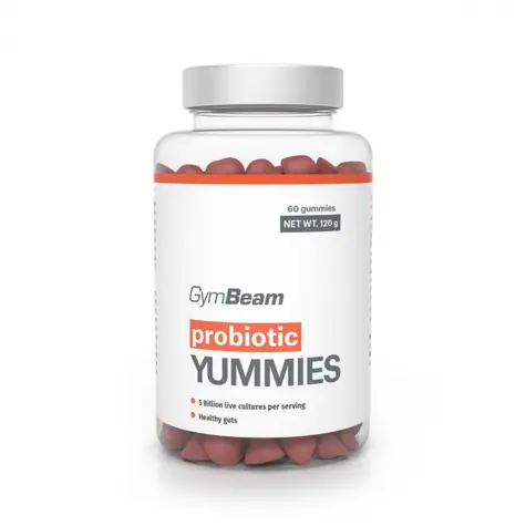 Probiotiká Yummies - GymBeam (čerešňa, 60 kaps.)