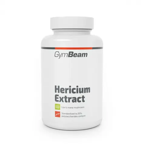 Hericium (Ľavia hriva) - GymBeam (90 kaps.)