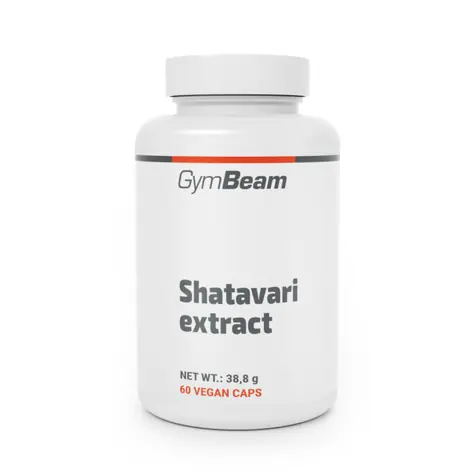 Shatavari extrakt - GymBeam (60 kaps.)
