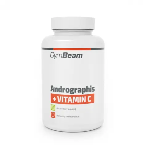 Andrographis + vitamín C - GymBeam (90 kaps.)