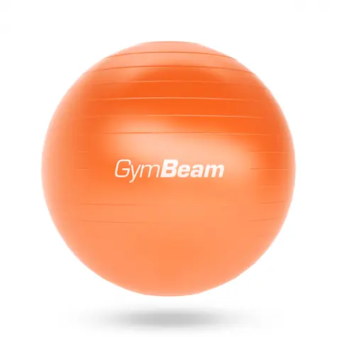 Fitlopta FitBall 65 cm - GymBeam (oranžová)