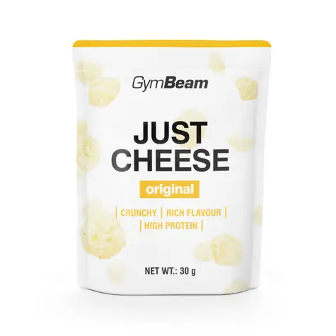 Syrový snack Just Cheese - GymBeam (originál, 8 x 30 g)