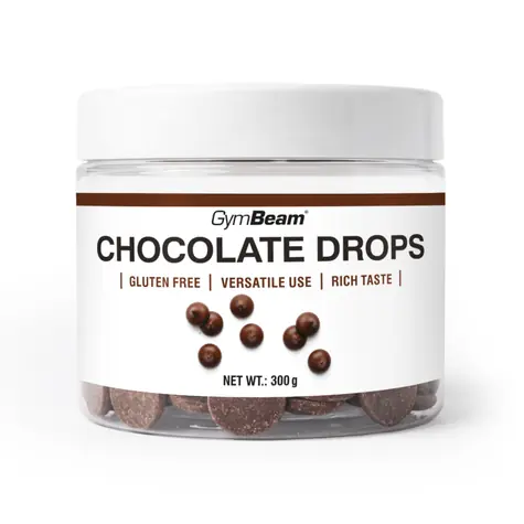 Chocolate Drops - GymBeam (300 g)