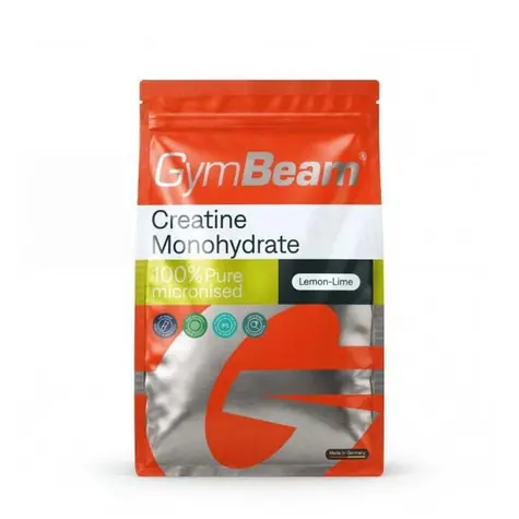 100% Mikronizovaný kreatín monohydrát - GymBeam (citrón limetka, 500 g)