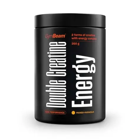 Kreatín Double Energy - GymBeam (mango marakuja, 350 g)