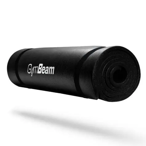 Podložka na cvičenie Yoga Mat Black - GymBeam (čierna)