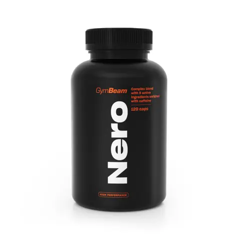 NERO - GymBeam (bez príchuti, 120 kaps.)