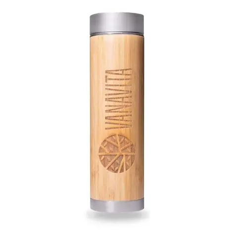 Fľaša Bamboo Infuse 500 ml - VanaVita (500 ml, fialová)