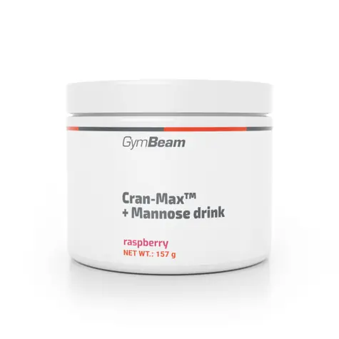 Cran-Max ™ + Mannose drink - GymBeam (malina, 157 g)