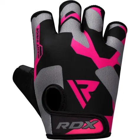 Fitness rukavice Sublimácia F6 Pink - RDX Sports (L, multicolor)
