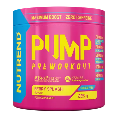 PUMP - Nutrend (berry splash, 225 g)